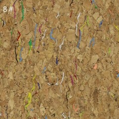 Natural Vegan Leather Textured Cork leather Fabric Materials DIY Decors By Metre
