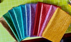 Tiny Vines Fat Quarter Bundle, 11 pc, 100% Cotton