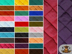 Taffeta Pintuck Diamond Fabric Sold By The Yard