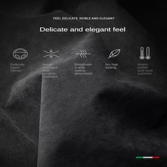 New Premium 3MM Black 150cm*150cm Headliner Fabric Foam Backed Upholstery Suede