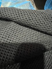 Black Sport Mesh Netting by the Yard Mesh Pattern, 60″ Wide MADE IN THE USA