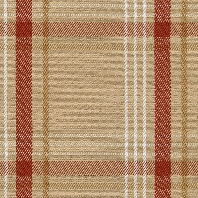 Beige Tan GTI Plaid Car Upholstery Fabric – VW Golf MK7- 3mm Foam – 59″ – 150cm