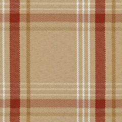 Beige Tan GTI Plaid Car Upholstery Fabric – VW Golf MK7- 3mm Foam – 59″ – 150cm