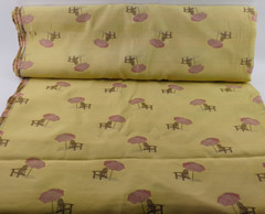 Beach Side Lee Jofa Embroidered Beach Chairs Sand Red Umbrella Upholstery Fabric