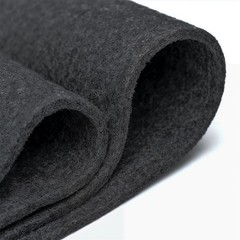 Charcoal Acrylic Felt Fabric 3.2mm Thick 60 Inch Wide Craft DIY 1 Yard