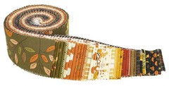 Awe of Autumn Rolie Polie 40 piece 2.5-inch Strips Jelly Roll Riley Blake Design