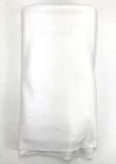 1 Yard White Dri Fit Active Wear Knit Wicking Fabric – 36″ x 60″