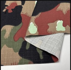 Nylon Cotton Grid Camouflage Fabric Tactical Training Suit Cloth DIY Clothes