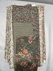 Large Lot Vintage Floral Fabric Pieces Scraps 3 Pounds Tiny Flowers 90’s