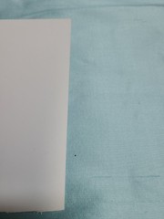 100% Silk. Icy Blue Color, 7 And 3/4Yards, One Piece. Roll End , 53″ Wide