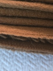 WOOL/MOHAIR BLEND Fabric/Textiles Brown/Sewing/Craft/Home Dec/Felting 1yd/58″