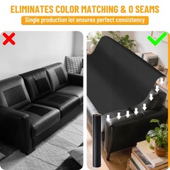 Marine Vinyl Upholstery Faux Leather: Black Grain Faux Leather 54″x36″ Marine…