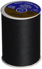 COATS & CLARK 230A-2 Dual Duty All-Purpose Thread, 400 Yards/1 1-Pack, Black