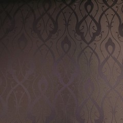 Reversible Brown Damask Jacquard Upholstery Drapery Fabric 54″ By The Yard