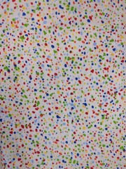 Lot of Fabric, butterfly, sun and moon, dots, multicolor, 7oz