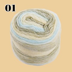 100g/roll Colorfulful Candy Bean Scarf Mohair Yarn Special Knitting Wool Ball