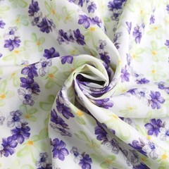 1yard X 1.4meter Breathable Dress Material Soft Viscose Poplin Fabric Floral