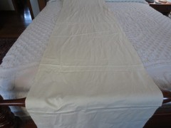 5063. UNBLEACHED Cotton MUSLIN Crafts, Quilting FABRIC – 45″ x 12 yds.