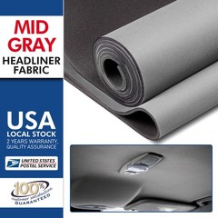 79″L 60″W Flat Knit Headliner Fabric Auto Ceiling Replacement Repair US
