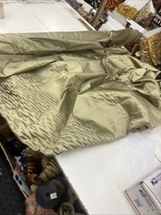 100% Silk Dupioni Fabric 54” Wide Sold By The Yard #306. Green