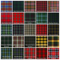 Tartan Swatches – Homespun Wool Blend
