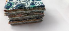 100 Mix Charm Pack Cotton Squares Patchwork Quilting Fabric Bundle Scraps Lot,