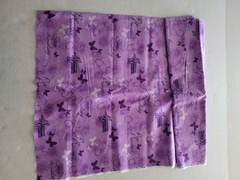 Purple With Butterflies Hannah Montana Cotton Fabric 43″ X 58″