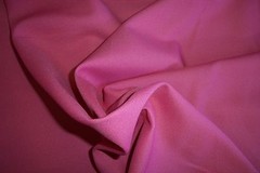 NEW, Fuchsia 100% Dacron Polyester, twill cloth fabric material, is made in USA