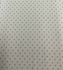JOANN – SUPER SNUGGLE BABY BLUE PIN DOT COTTON FLANNEL – 1 1/4 YARDS