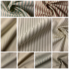 54″ wide Ticking Fabric For Slip Covers By The Yard 100% Cotton – Made in USA