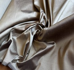 Golden Brown 100% Silk DUPIONI Fabric