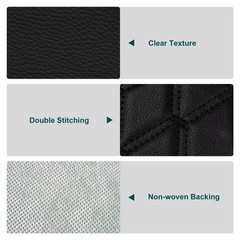 Auto Headliner Upholstery 63″ Diamond Quilted PU Leather 6mm Foam Backed By Yard