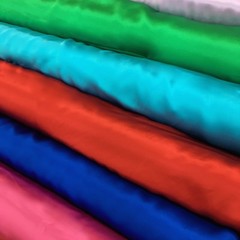 Silk Charmeuse Fabric 100% Silk 18mm Solid 44″ wide Sold By the Yard Many Colors