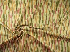 Nike Nylon Spandex 4way Stretch Bathing Suit Fabric Mauve Brown Stripe C47