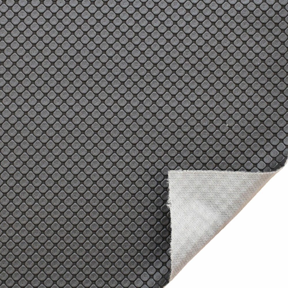 Spradling Boat Knit Back Vinyl 119020 | Cubix Charcoal 54 Inch (YD)