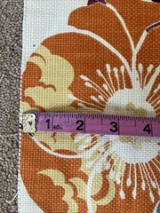 RICHLOOM AMELIA PRINTED COTTON DECORATOR FABRIC GRAFFITI – SIZE 38.25″ W x 56.5″