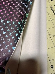 Luxury Faux Leather Fabric Sold By 12×14 Inch Sheets Multi Color