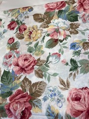 Floral Fabric Cotton 1/2 yard x 56″ Delight Sewing Quilting