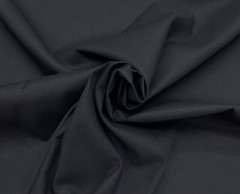 POLYESTER COTTON RIP STOP BLACK APPAREL CRAFT 4.2oz FABRIC BY 1/2(0.5) YARD 67″W