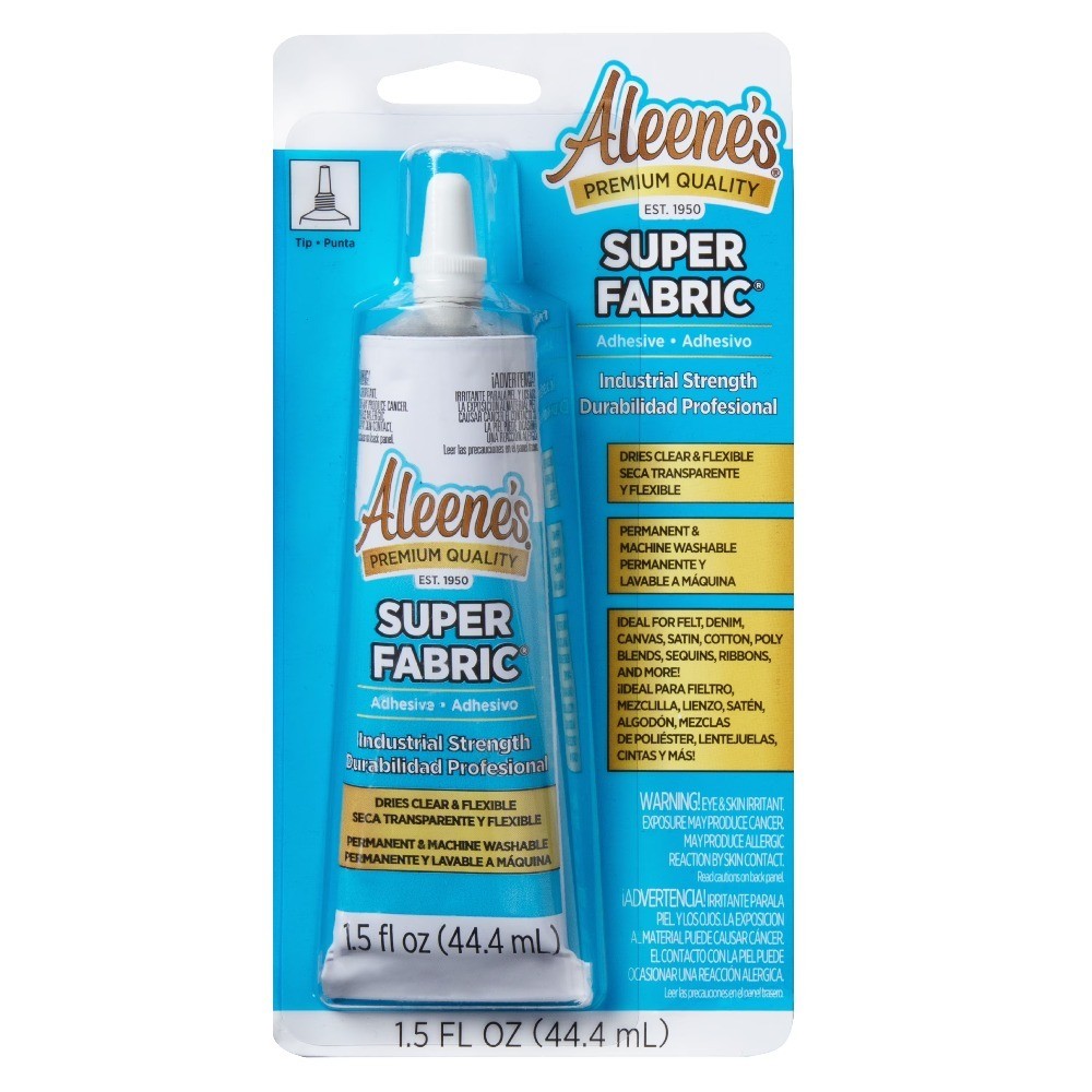 Fabric Adhesive Glue Fast Drying Clear Permanent Bond for Clothing Textiles