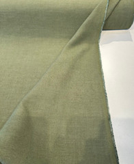 Siena Army Green Linen Belgian Drapery Upholstery Fabric By the Yard