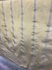 Striped TAFFETA Silk . 100% silk. Sold By the yard.