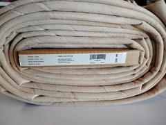 Tan Faux Suede on One Side, Faux Fur on the Other Side – Polyester – By the Yard