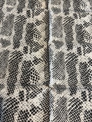 Gray Snake Skin Print Cotton Fat Quarter 18×22” New