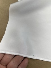 Charmeuse Fabric 100% Silk Ivory White, 54″ W, Per Yard