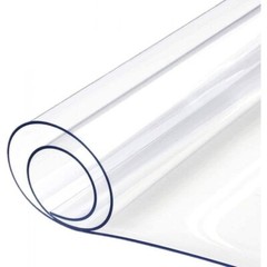 60-Gauge Clear Vinyl Transparent Plastic PVC Fabric – 1.5mm Thick – 54″ Wide