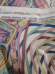 Celestial-themed Textile From The P/Kaufmann World Collection 2 1/2 Yards