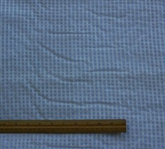 White/Ivory Window Pane Checks on 100% Silk Organza, 44″ Wide, By Yard (TS-7525)