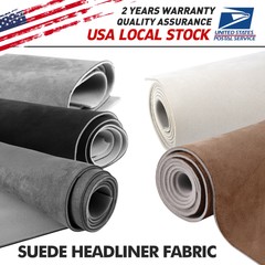 60″ Headliner Fabric Foam Backed Auto Roof Liner Repair Upholstery Suede