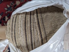 Brand New 24.5+ Yard BEAUTIFUL KRAVET SOFT Brown Gold CHENILLE FABRIC READ!!